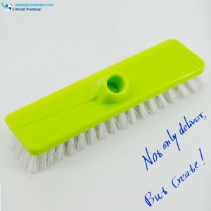 Akbrand Push Brush Sharp Hard Squeegee отзад с коса с косъм за конец с къси твърди PP четки