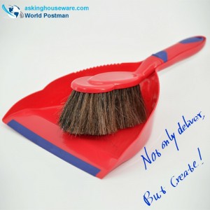 Метла за четка Akbrand Dustpan с конски опашки